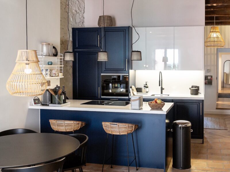 Barcelona lejlighed køkken