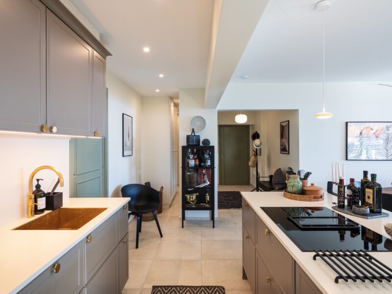 feriebolig køkken design