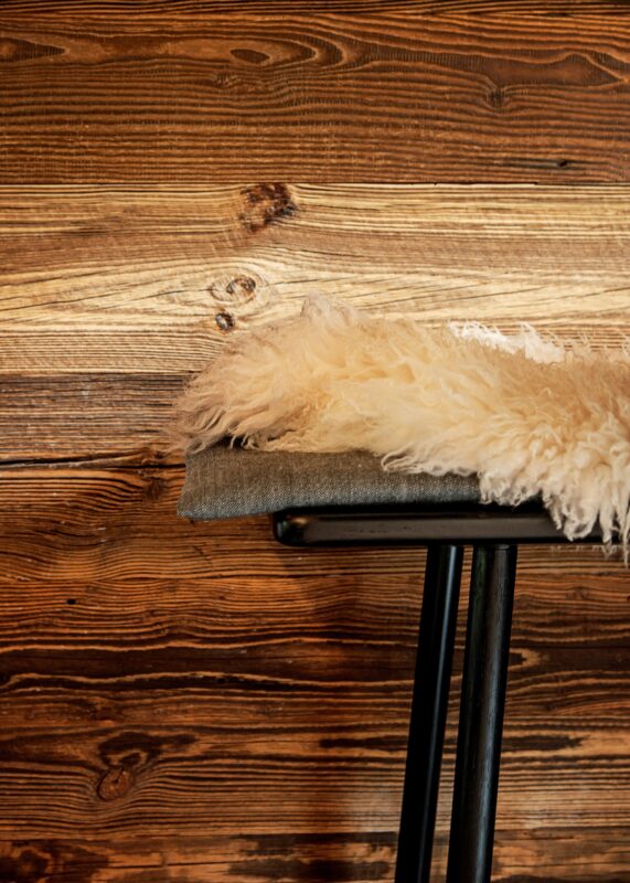 close up detaljer skin bænk