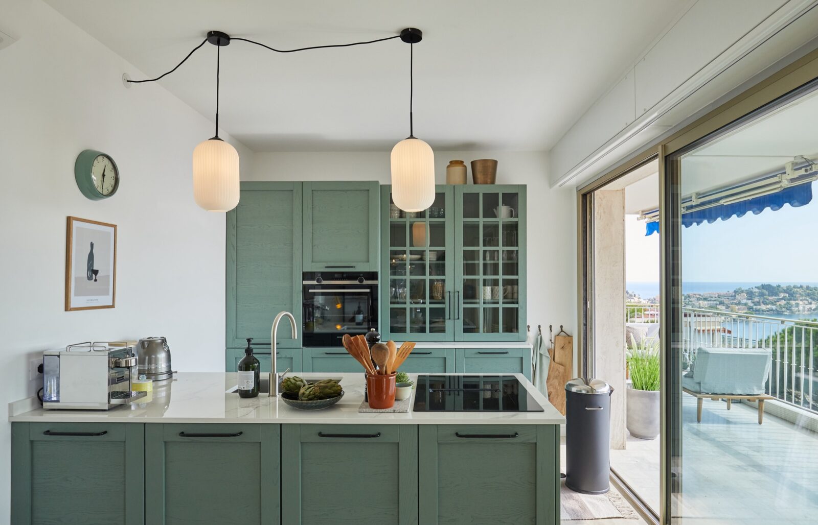 køkken køkkenur design feriebolig