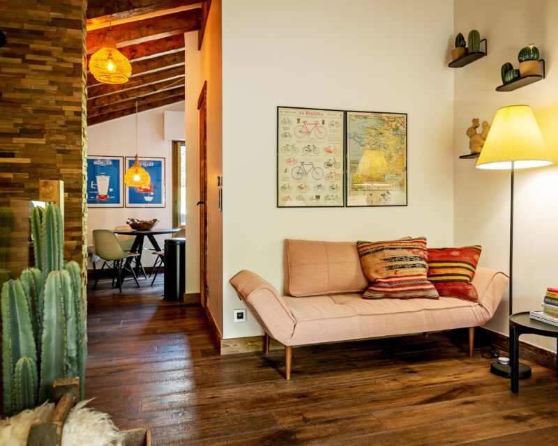 kaktus hygge skihytte skiferie