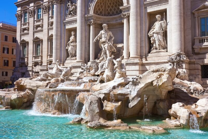 fontana di trevi rom