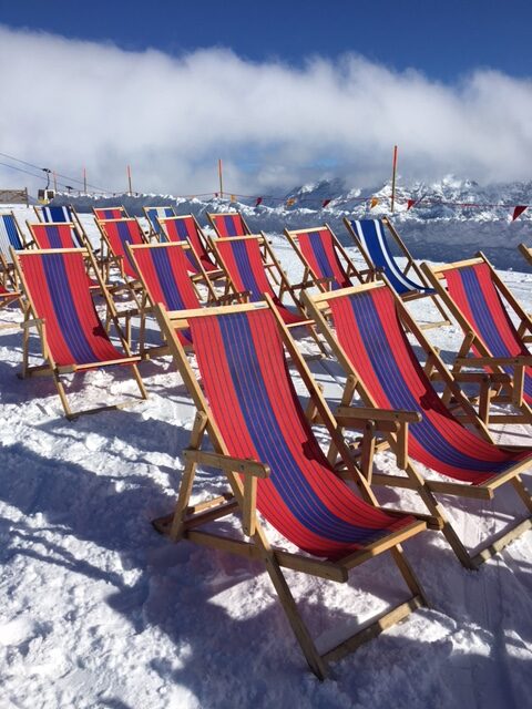 bjerge skiløb liggestole