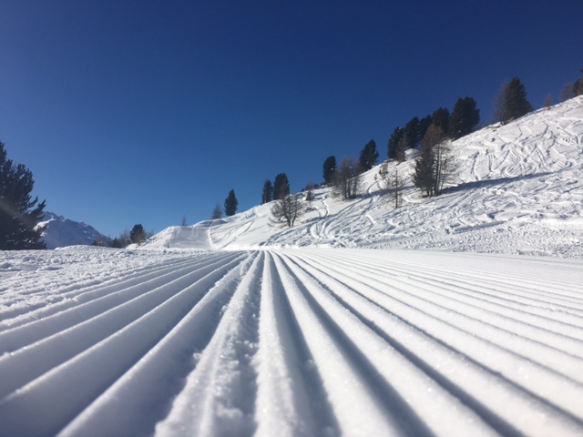 præpareret pist sne