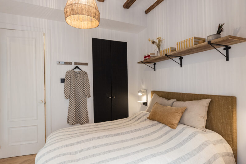 Barcelona bolig soveværelse interiør