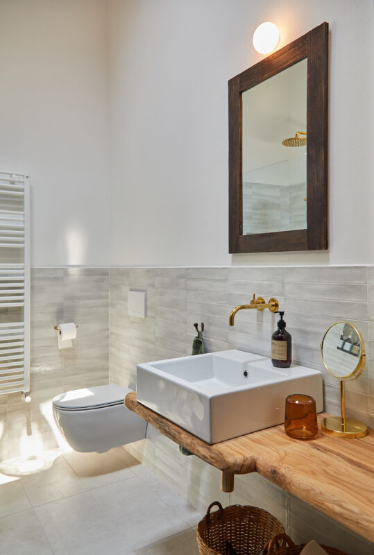 badeværelse messing nybyg