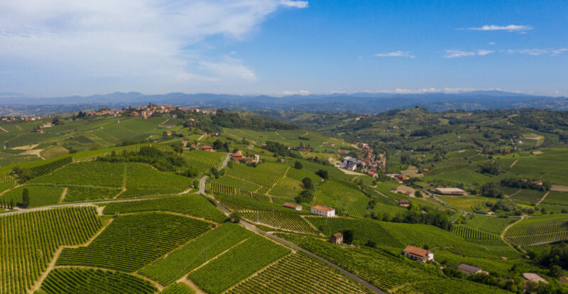 landskab Norditalien italien vinmarker