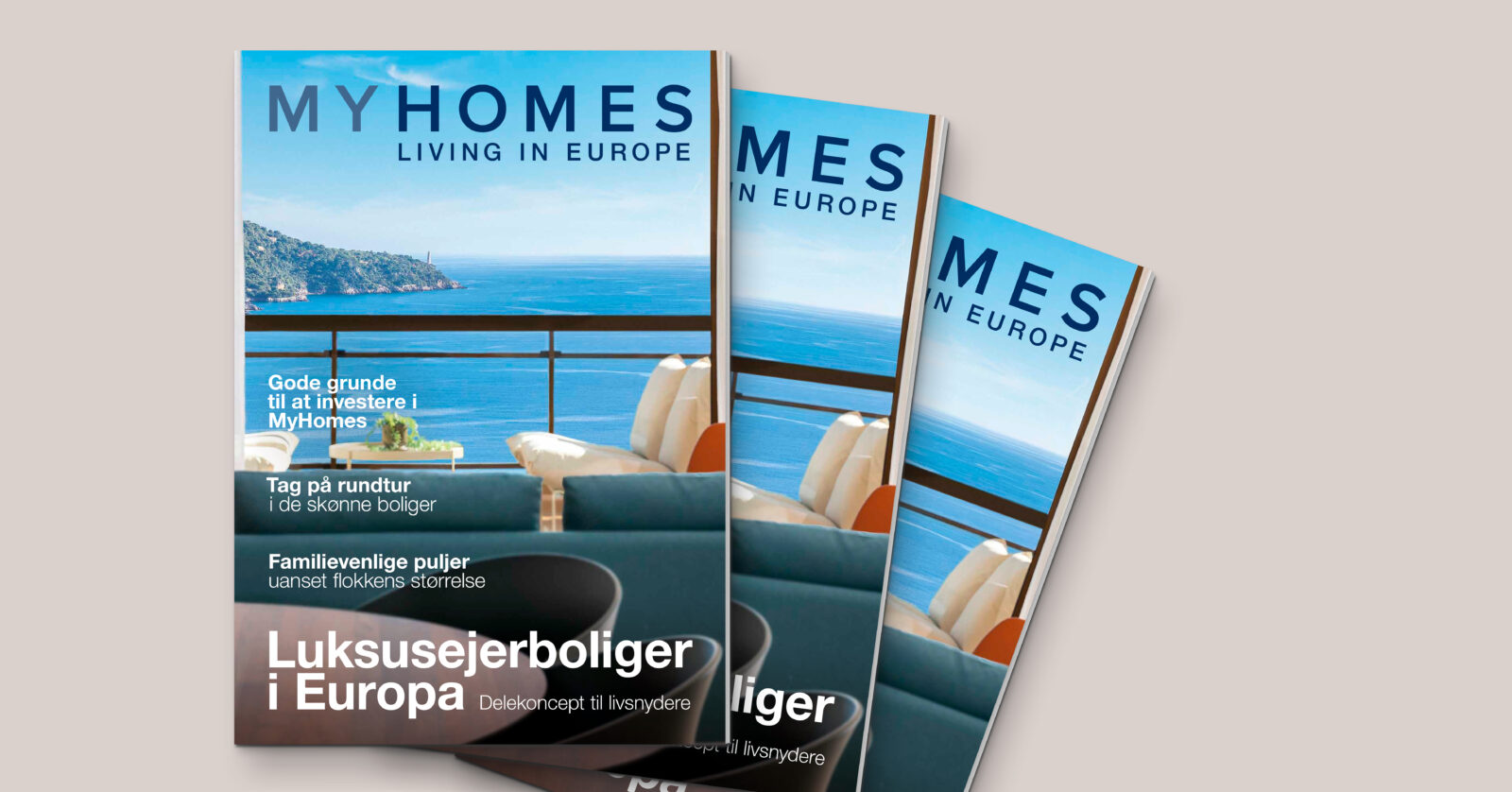 MyHomes Living in Europe magasin