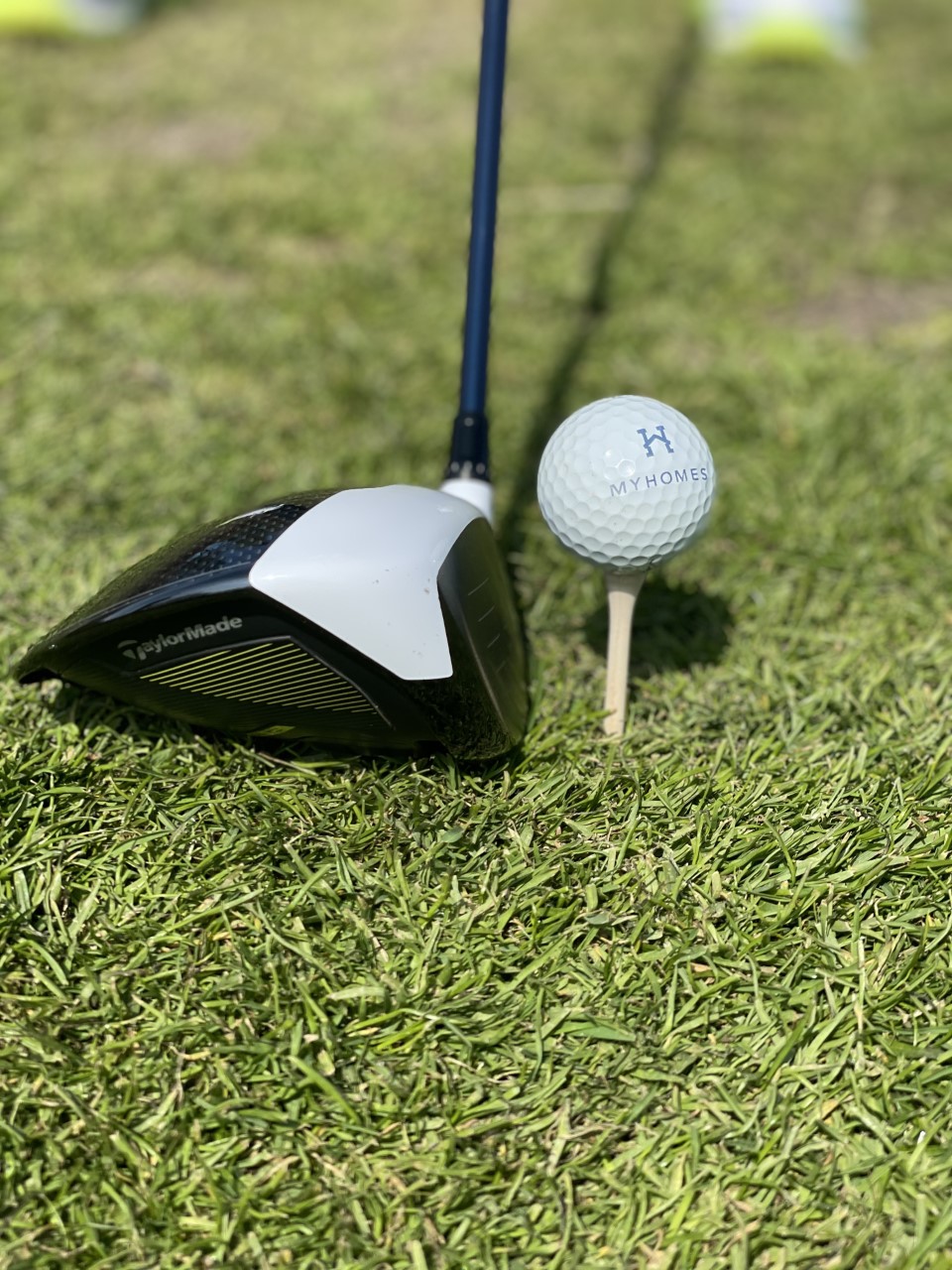 MyHomes golfbold golfkølle