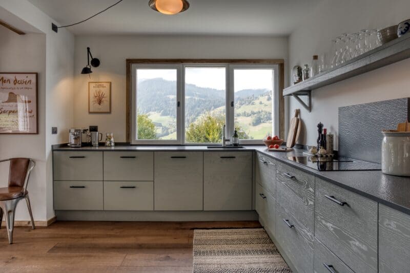 bjerge udsigt madlavning