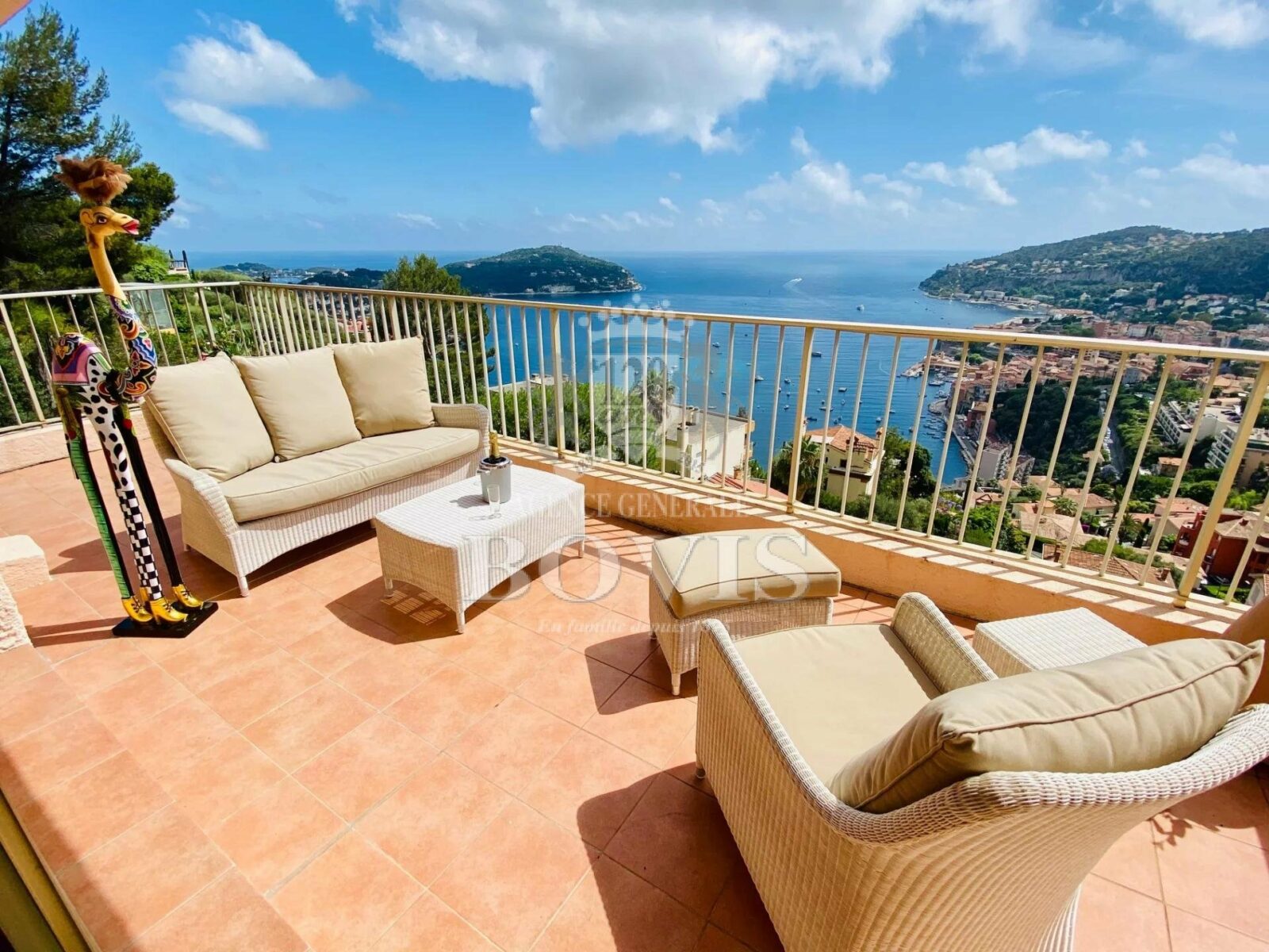 terrasse altan villefranche