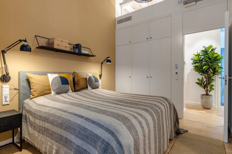 House Doctor sengetæppe Au Maison puder Frandsen lamper