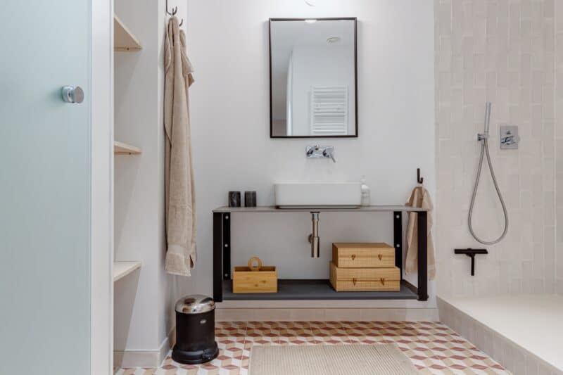 Barcelona lejlighed badeværelse en suite