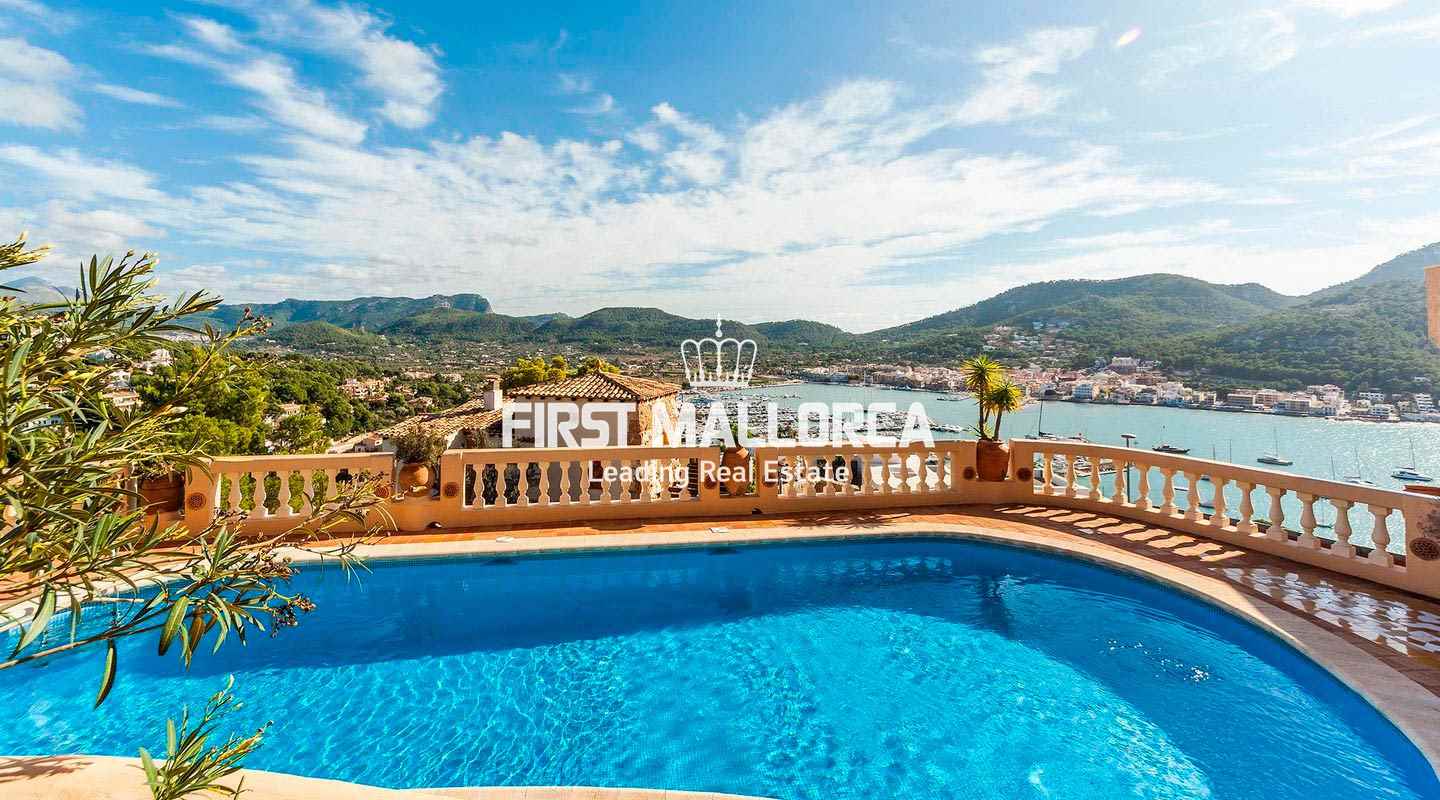 Mallorca bolig terrasse pool