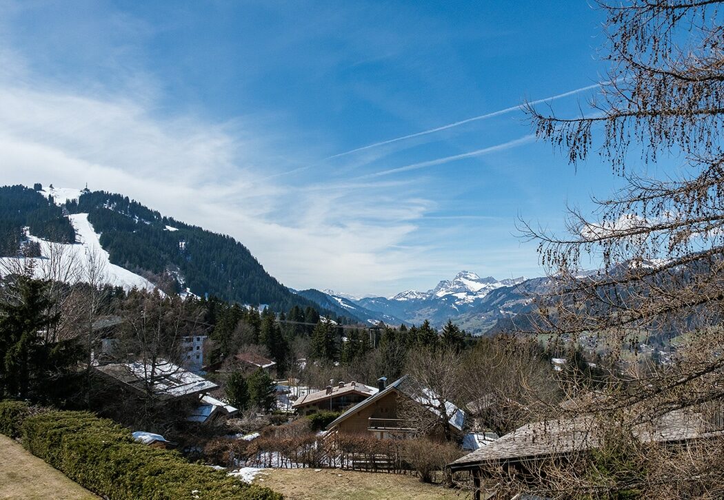 megeve natur bjerge frodig