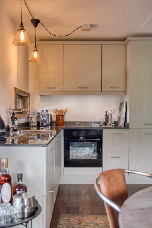 Megeve chalet køkken køkkenalrum