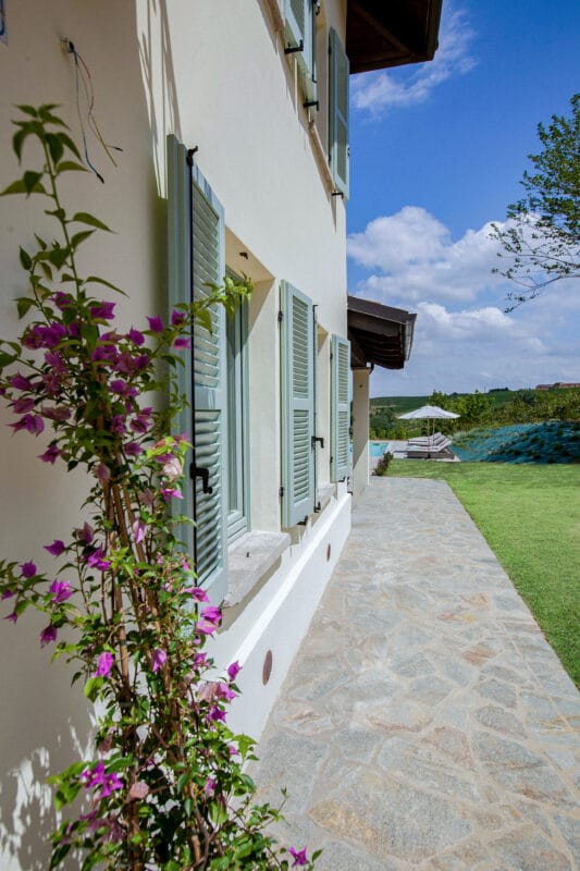 Piemonte feriebolig villa skodder