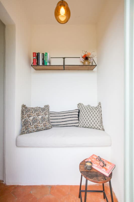 Feriebolig Piemonte hyggekrog soveværelse