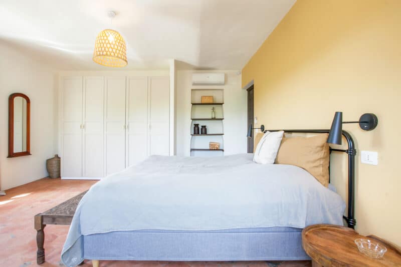 Piemonte feriebolig soveværelse soveværelsesinspiration soveværelseindretning