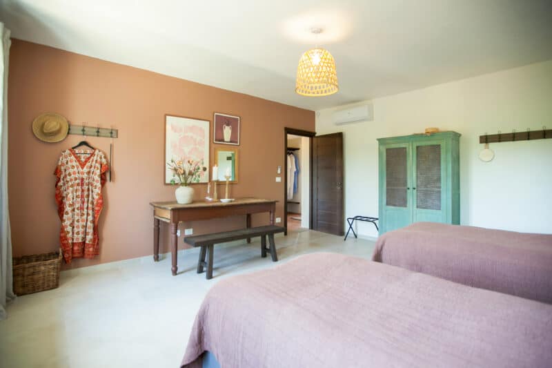 Feriebolig Piemonte soveværelse boligindretning