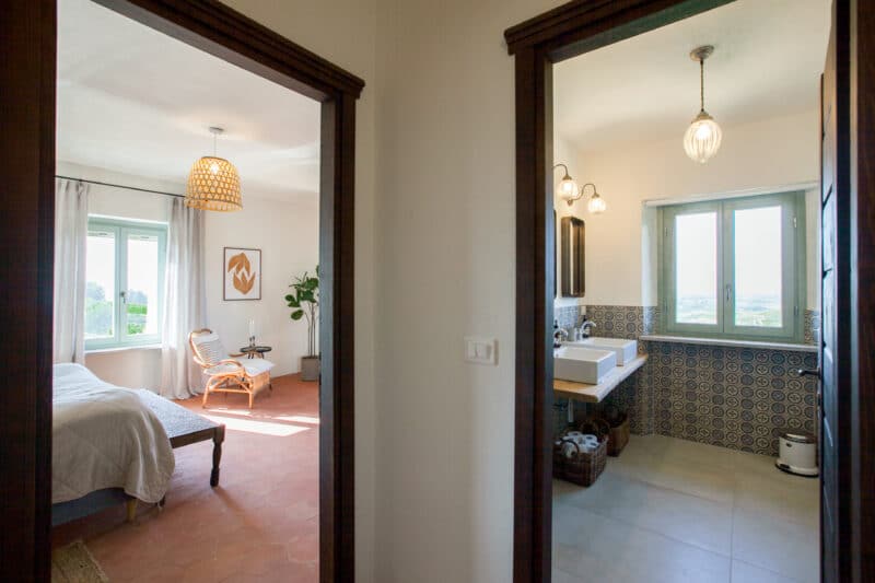 Piemonte feriebolig soveværelse badeværelse