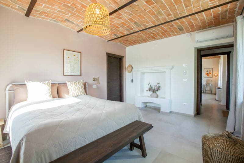 Piemonte feriebolig soveværelse soveværelseindretning