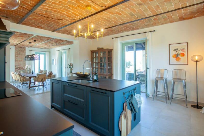 Piemonte feriebolig køkken køkkeninspiration