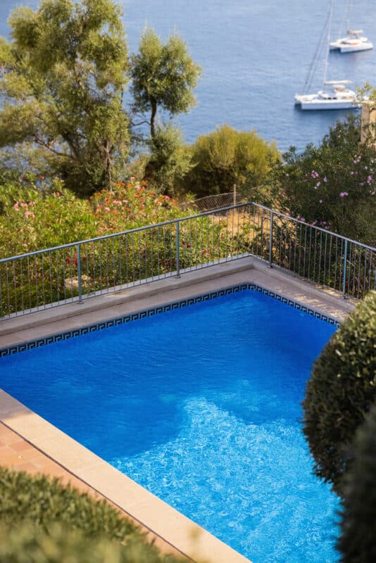 Mallorca feriebolig lejlighed pool udsigt