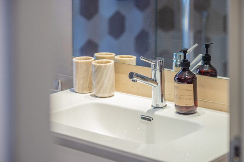 Mallorca feriebolig lejlighed badeværelse