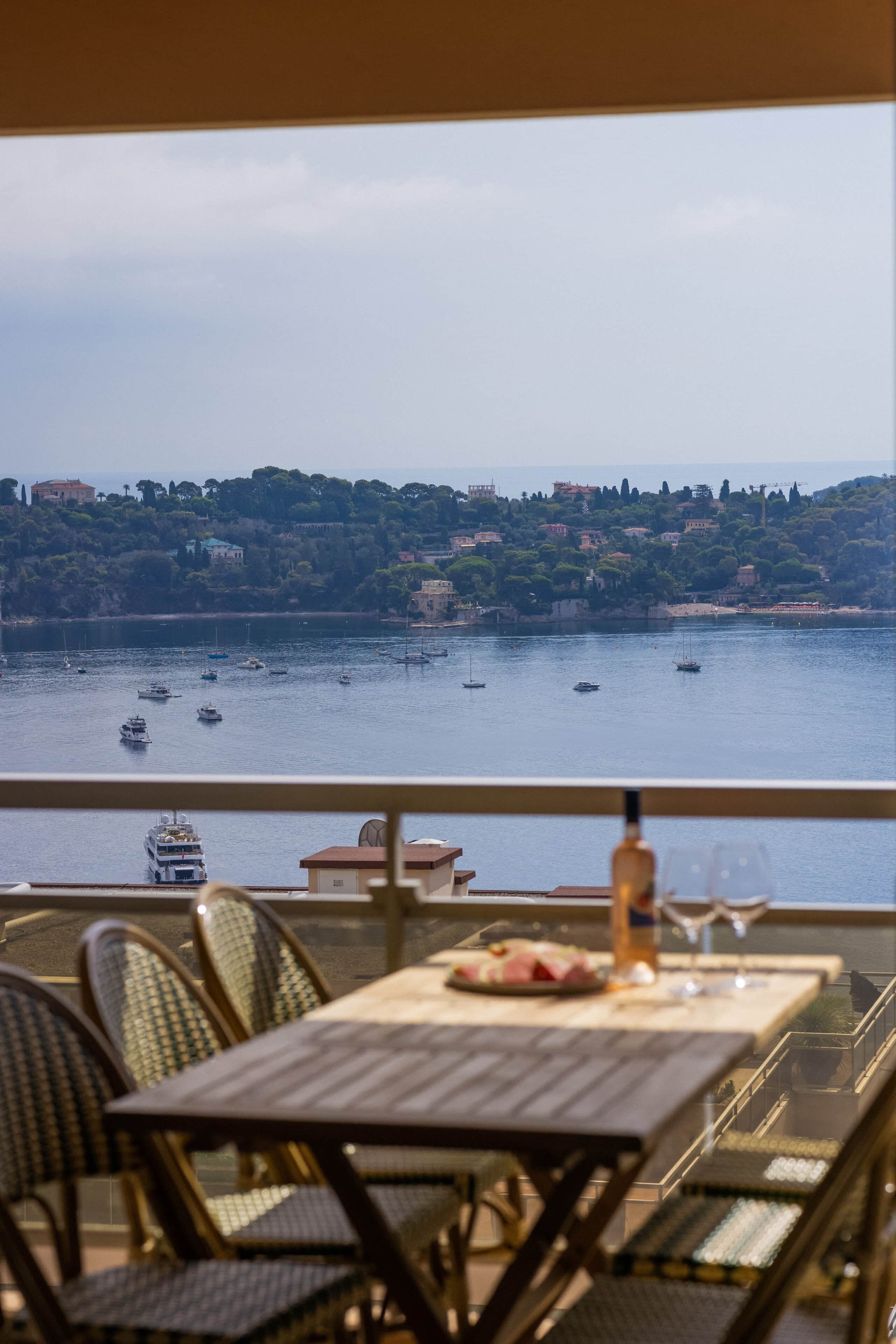 Villefranche feriebolig lejlighed udsigt