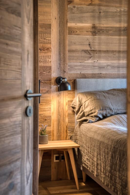 kig ind til soveværelse