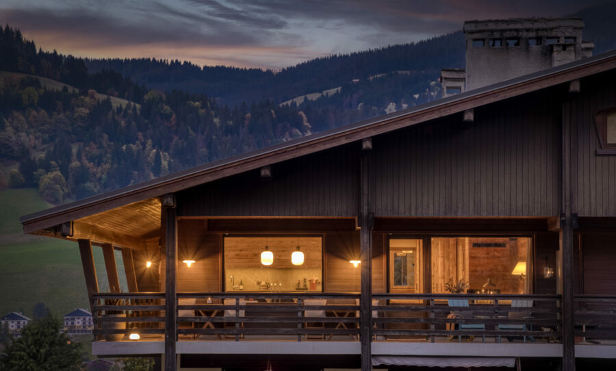 megeve chalet alper frankrig hytte ski skiferie