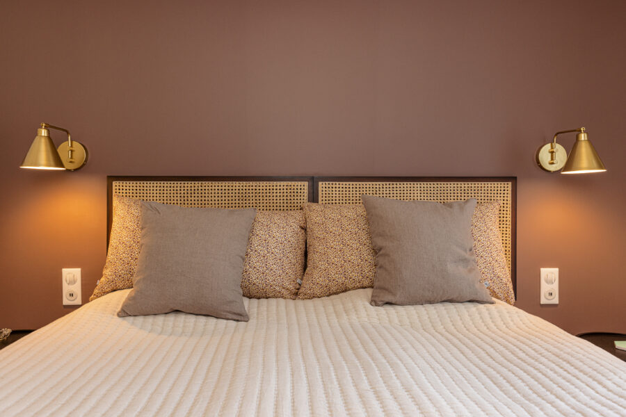 dobbeltseng eksklusivt pyntepuder