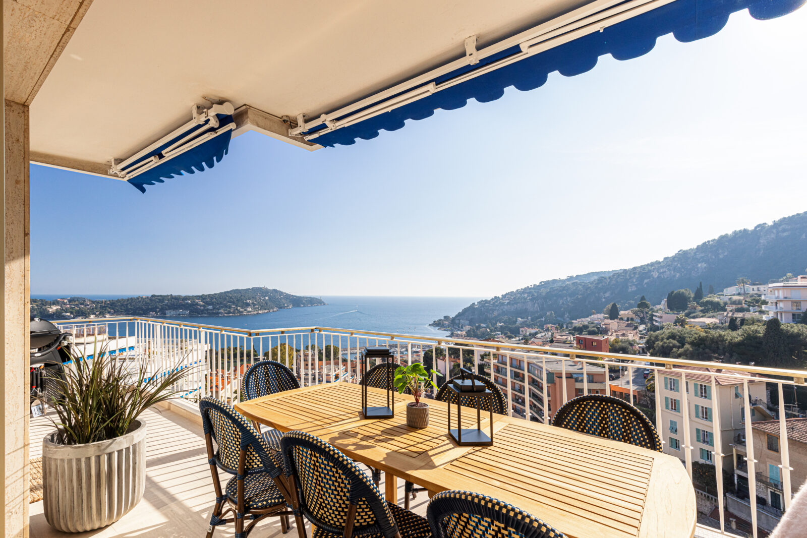 panorama udsigt middelhavet terrasse