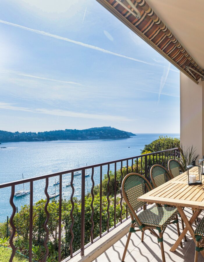 villefranche-sur-mer holiday home ocean view terrace