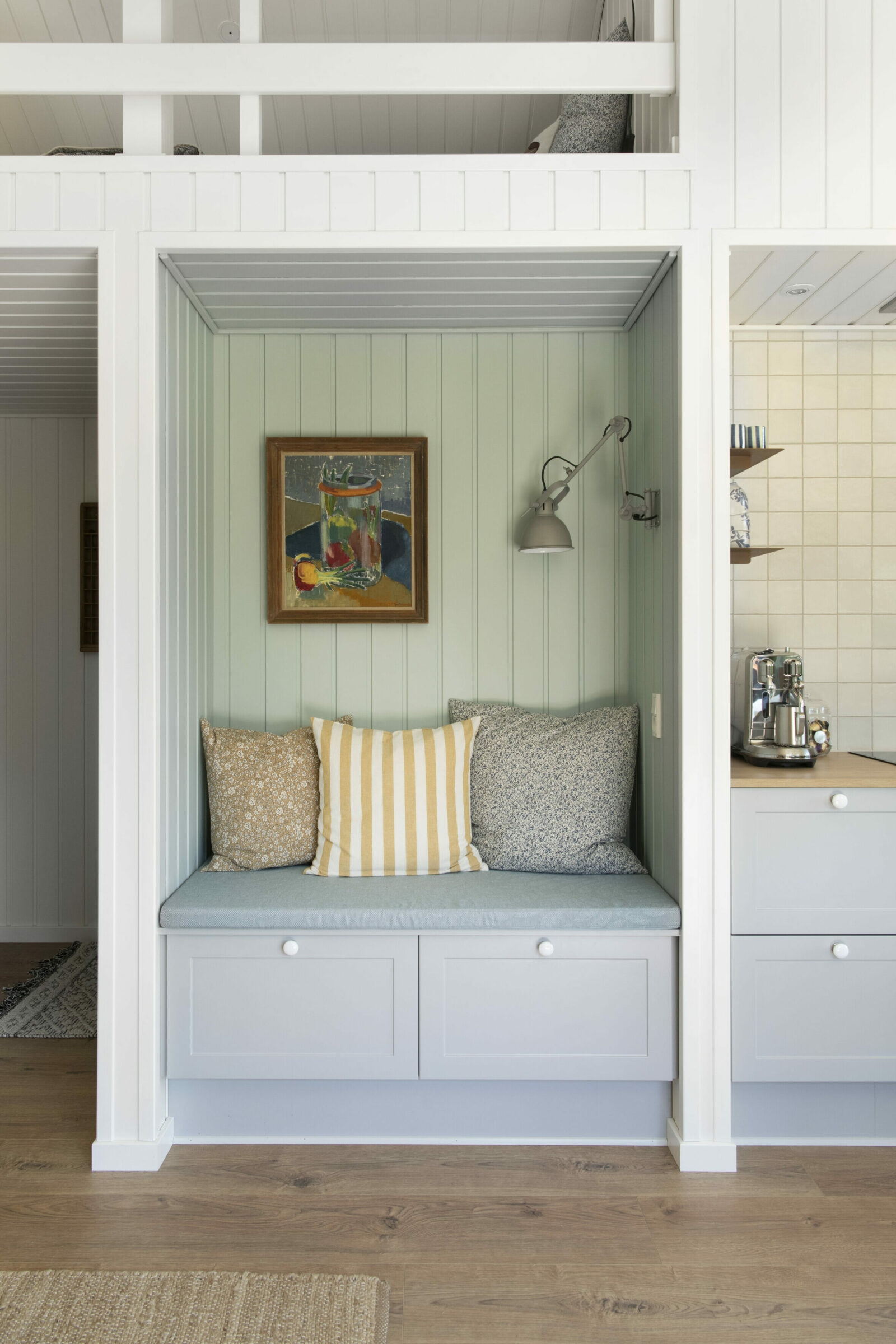 Hyggekrog i sommerhuset