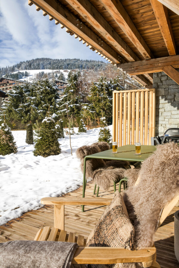 feriebolig frankrig megeve terrasse skiferie