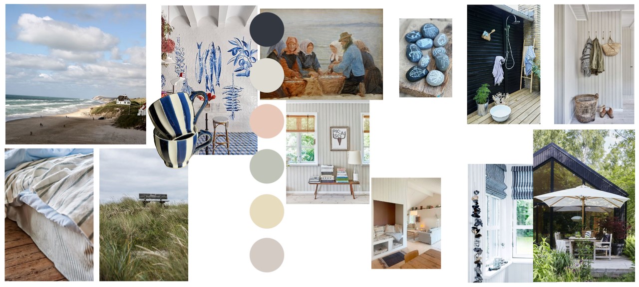 Moodboard. Hornbæk bolig MyHomes